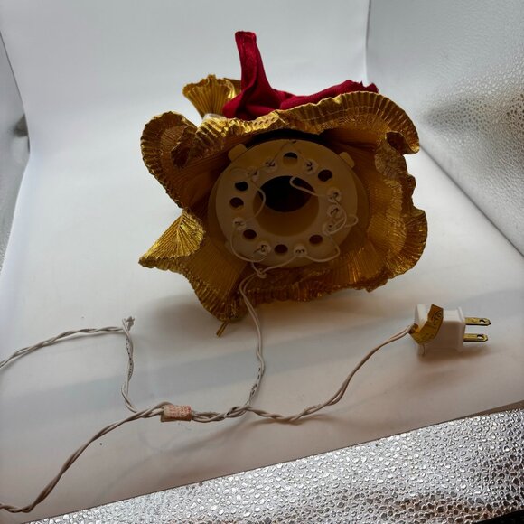 Vintage Christmas Angel Tree Topper Christmas Decor with Lights Not Working - Picture 16 of 16